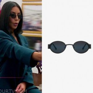 x KKW Indra 47mm Round Sunglasses